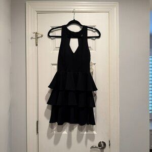 Altar'd State Black Holly Dress- XS